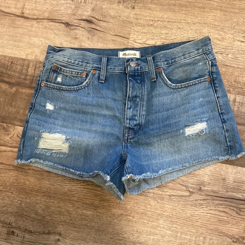 Madewell Relaxed Denim Shorts 28